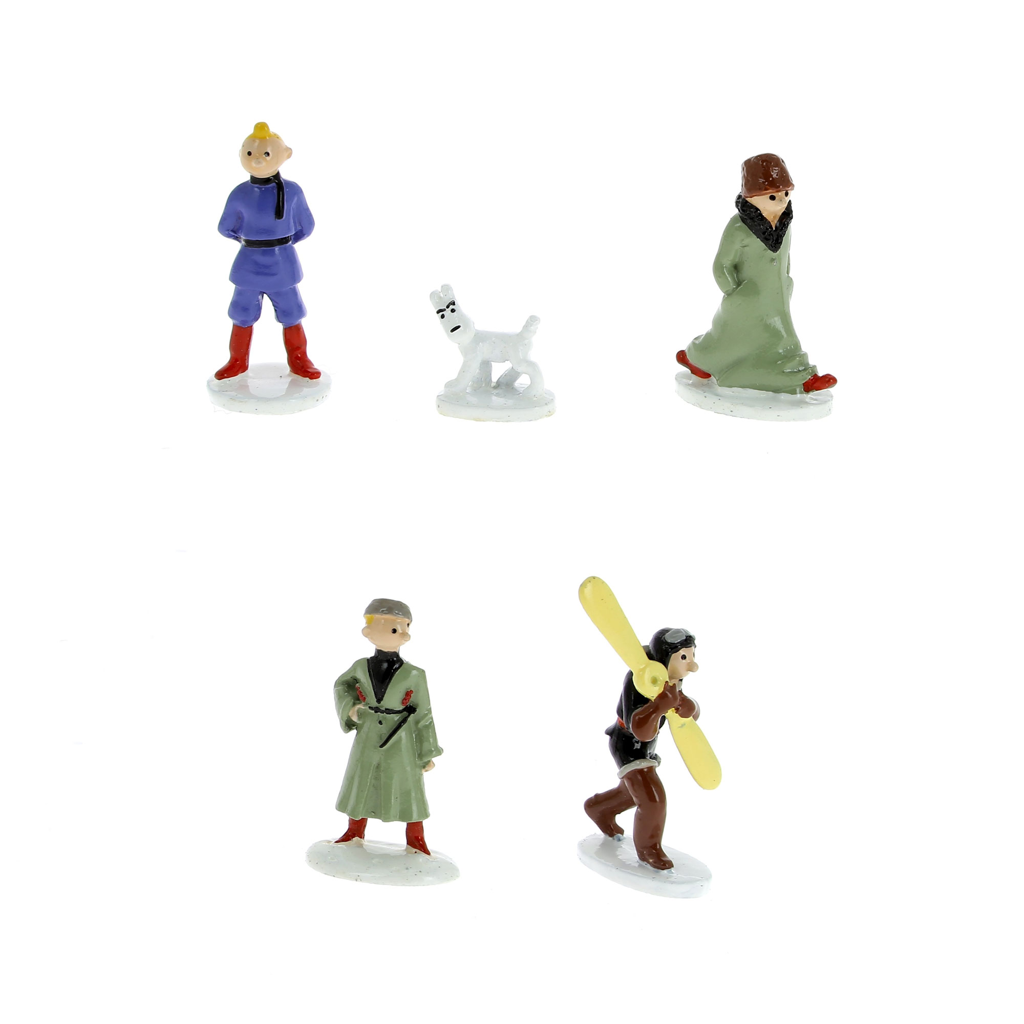 Mini série figurines Soviets |  Tintin Boutique
