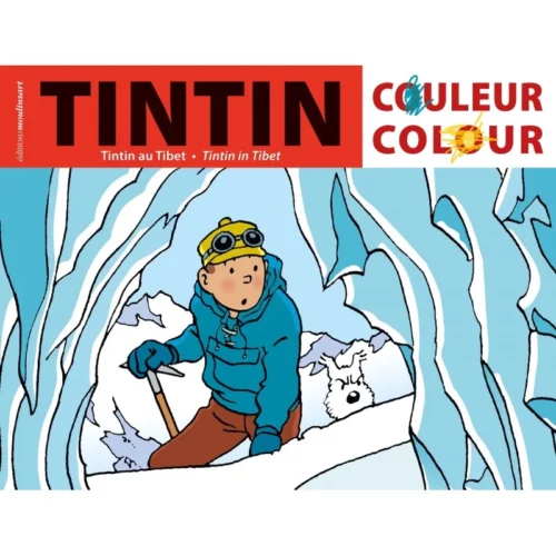 album de coloriage tintin tibet