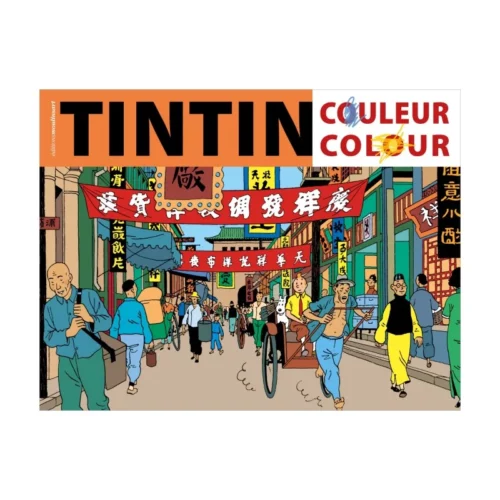 album de coloriage tintin